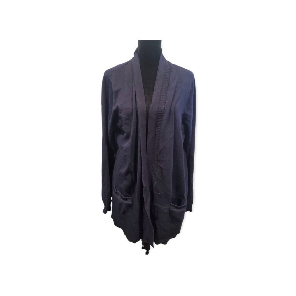 99 Jane Street Navy Blue Open Cardigan